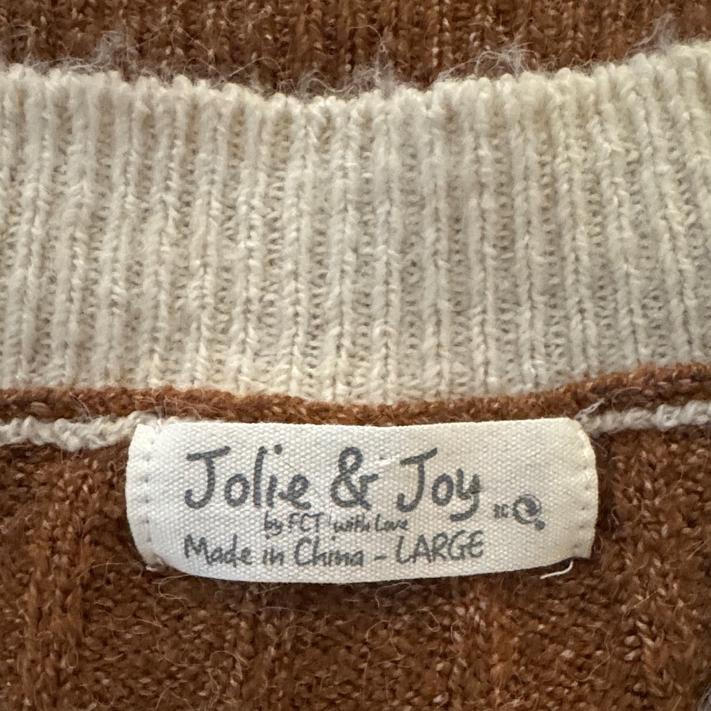 Chic Colorblock Crew Neck Sweater - Picture 2 of 7